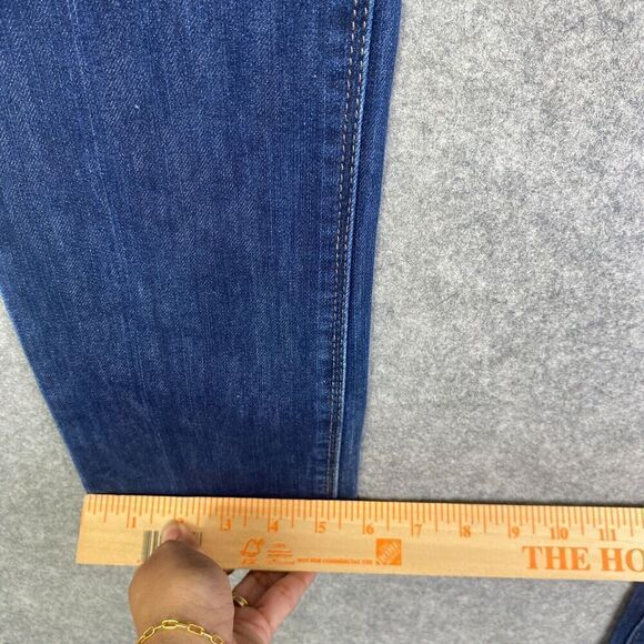 DL 1961 Jessica Skinny Jeans Size 26 4 Way Stretch 360 Comfort Dark Wash - Picture 7 of 13